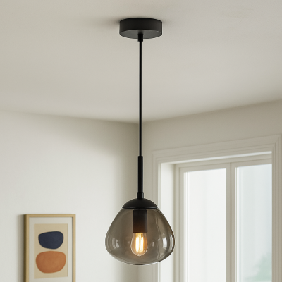 Candeeiro suspenso cinzento design, Sedef