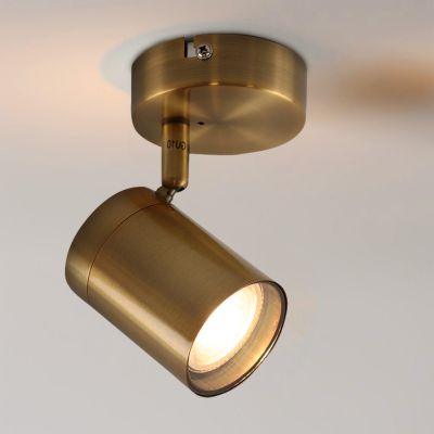 Candeeiro de teto para casa de banho latão moderno, Ciara, IP44