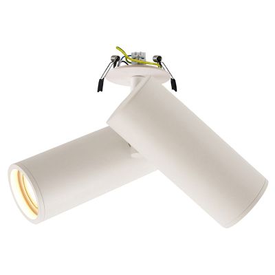 Foco de encastrar branco moderno, Nadi