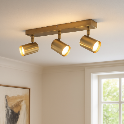 Foco de teto bronze moderno, Elena