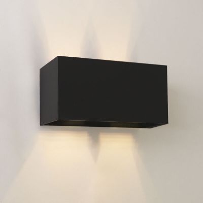 Candeeiro up down preto moderno, Dion, IP65