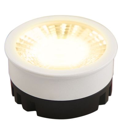 Módulo LED Olucia Vivian, 5W, dimerizável, com temperatura de cor ajustável até um tom quente.
