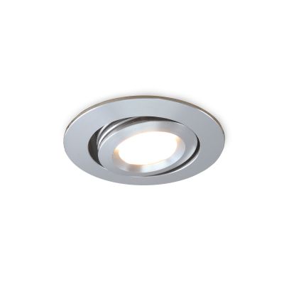 Foco de encastrar de veranda cromo moderno, Rona, 3W, LED 2700K, IP44