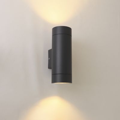 Candeeiro para exterior antracite moderno, Marcos, IP44