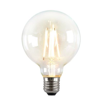 Lâmpada LED E27 Olucia George, G95, 4W, 2700K