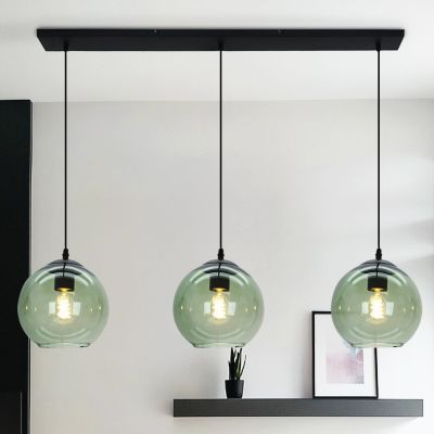Candeeiro suspenso verde design, Giada