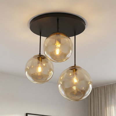 Candeeiro de teto âmbar design, Dolf