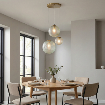 Candeeiro suspenso verde design, Dolf