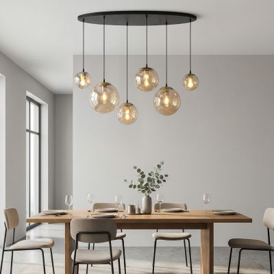 Candeeiro suspenso âmbar design, Dolf