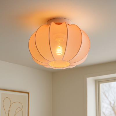 Candeeiro de teto rosa moderno, Deborah