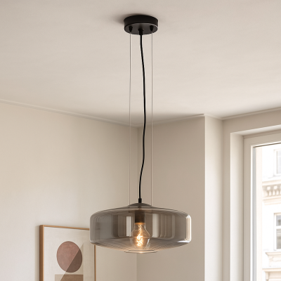 Candeeiro suspenso cinzento design, Sevda