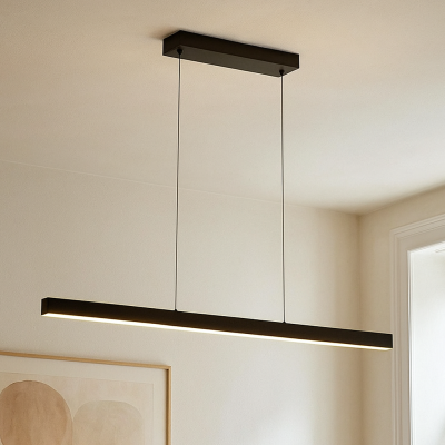 Candeeiro suspenso preto moderno, Iwan, 18W, LED 3000K