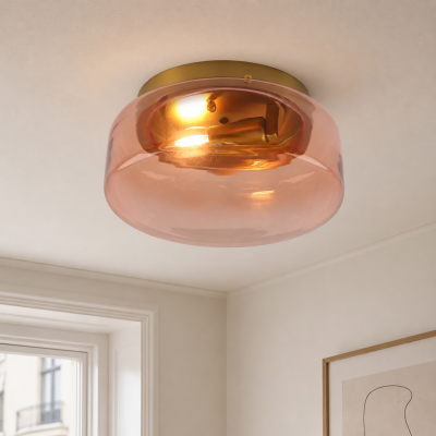 Candeeiro de teto rosa design, Byron