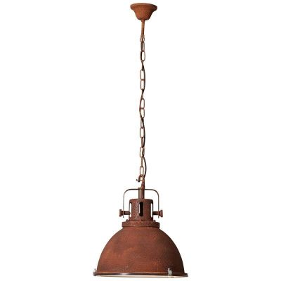 Candeeiro suspenso cor de ferrugem industrial, Alexi