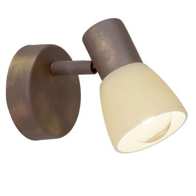 Aplique de parede cobre de metal, Alaya