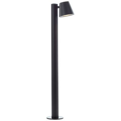 Candeeiro para exterior preto de metal, Wies, IP44