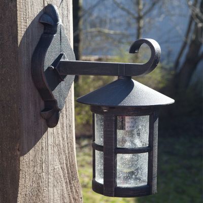 Candeeiro para exterior cor de ferrugem clássico, Zuleyha, IP44