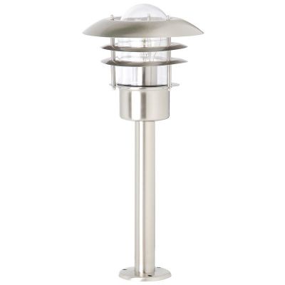 Candeeiro para exterior cromo de metal, Ajlina, IP44