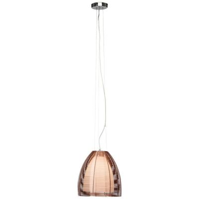 Candeeiro suspenso bronze moderno, Amela