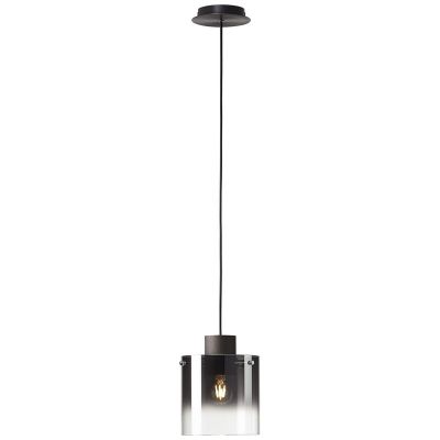 Candeeiro suspenso castanho design, Nour