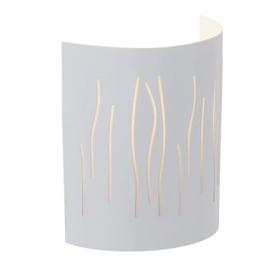 Aplique de parede branco moderno, Adrina