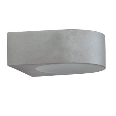 Candeeiro para exterior cinzento de metal, Alicha, IP44