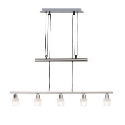 Candeeiro suspenso cromo de metal, Blake