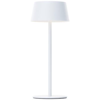 Candeeiro de parede exterior solar branco moderno, Soumaya, 4W, LED 3000K, IP44, regulável em 3 níveis