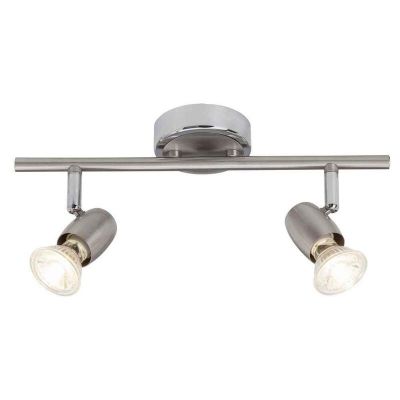 Foco de teto cromo de metal, Wietse, 7W, LED 3000K