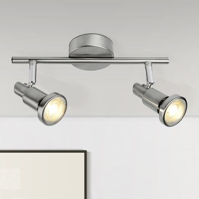 Foco de teto cromo de metal, Robel, 7W, LED 3000K