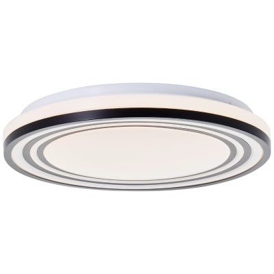 Candeeiro de teto preto moderno, Merlijn, 24W, LED 3000K