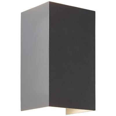 Candeeiro up down cinzento moderno, Romar, 8W, LED 3000K, IP44