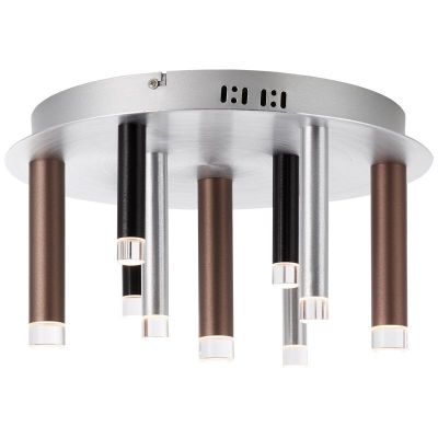 Candeeiro de teto prateado moderno, Olivia, 4W, LED 3000K