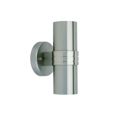 Candeeiro para exterior cromo moderno, Jaycie, 3W, LED 3000K, IP44