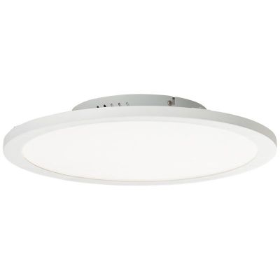 Plafon branco moderno, Bonny, 24W, LED RGBW, com comando à distância