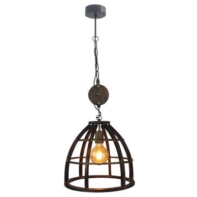 Candeeiro suspenso preto industrial, Esmee
