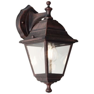 Candeeiro para exterior cor de ferrugem clássico, Kalle, IP44