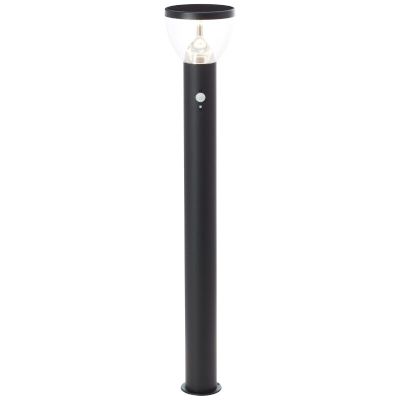 Candeeiro de pé exterior solar preto moderno, Saar, 3W, LED 3000K, IP44