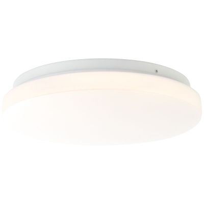 Plafon branco de plástico, Julie, 12W, LED 3000K