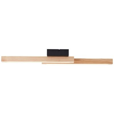 Candeeiro de teto castanho rústico, Renuka, 11W, LED 3000K