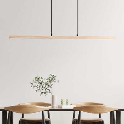 Candeeiro suspenso castanho rústico, Renuka, 19W, LED 3000K