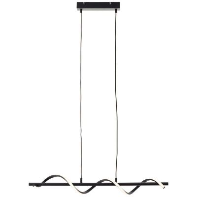 Candeeiro suspenso preto design, Mateusz, 18W, LED 4000K