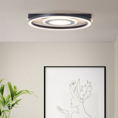 Plafon castanho design, Konrad, 20W, LED 3000K