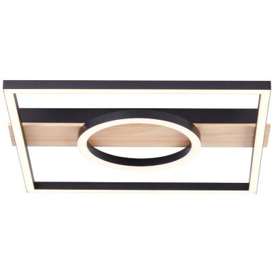 Plafon castanho design, Konrad, 20W, LED 3000K