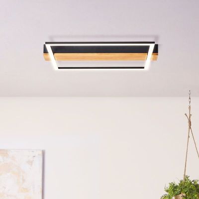 Plafon preto moderno, Fannie, 24W, LED 3000K