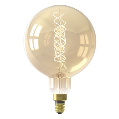 Lâmpada de filamento LED âmbar Calex E27 dimerizável, 3W, 2200K