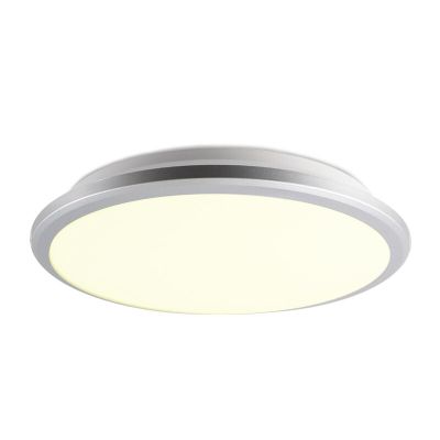 Plafon prateado moderno, Joachim, 24W, LED 3000K