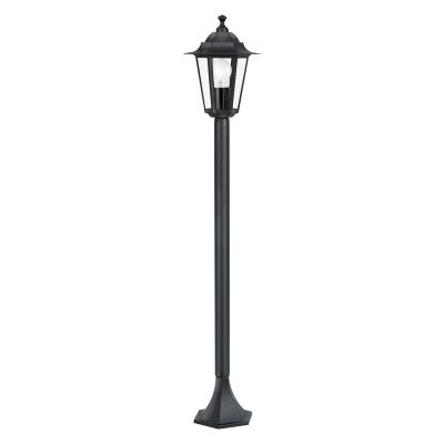 Candeeiro para exterior preto de alumínio, Alieke, IP44