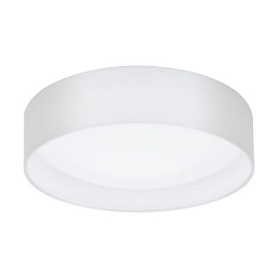 Plafon branco de tecido, Abano, 12W, LED 3000K