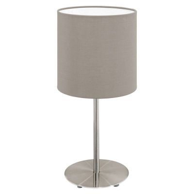 Candeeiro de mesa toupeira de tecido, Abano, com interruptor